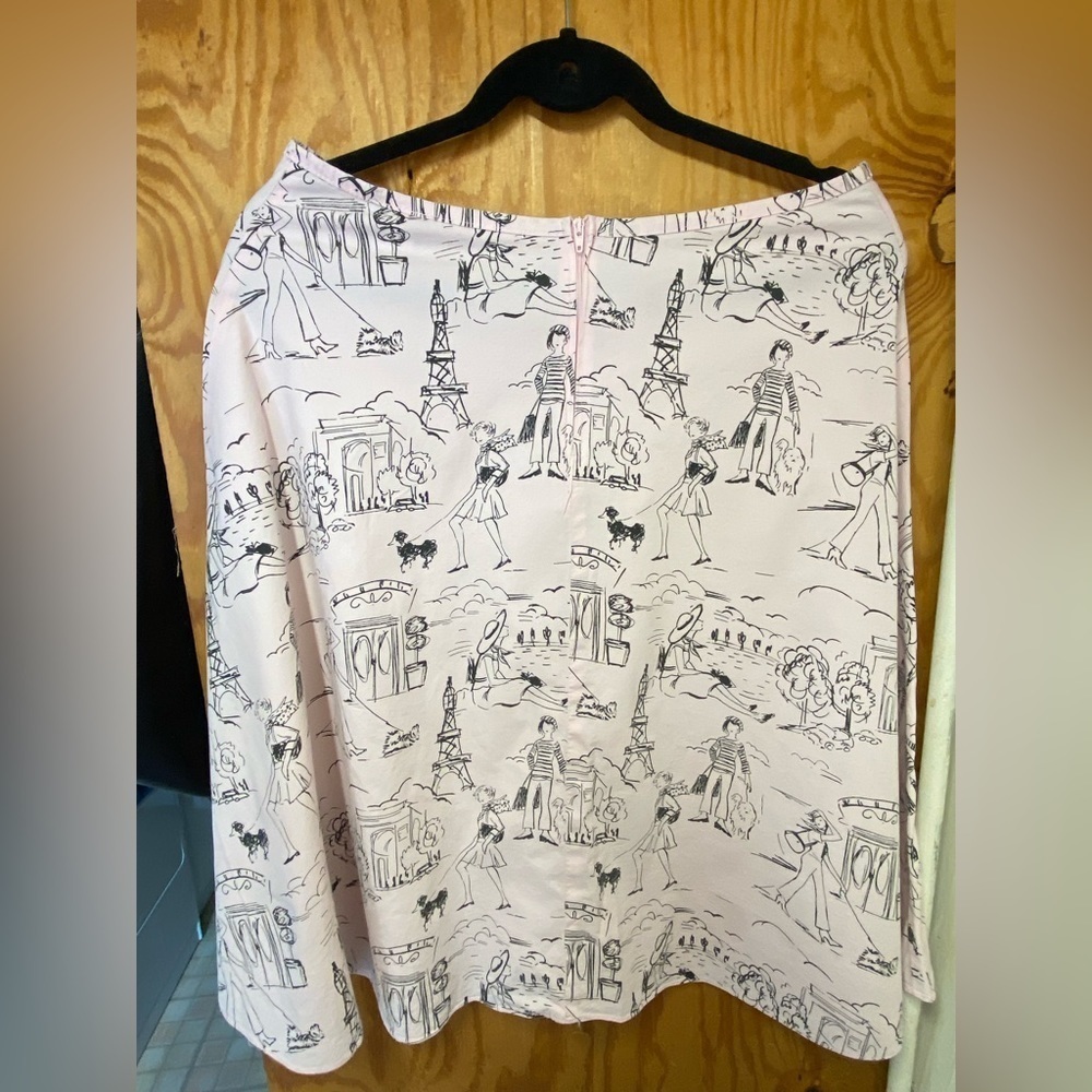 Vintage Luly K New York City A line Skirt - Picture 3 of 6